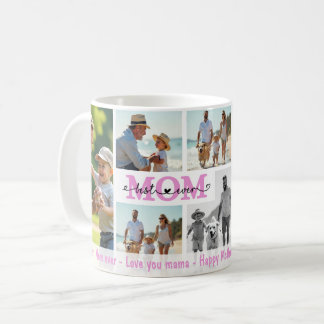 Best Mom Ever Photo Collage, Personalized, Family Coffee Mug