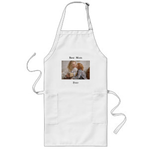 Best Mom Ever Photo Long Apron