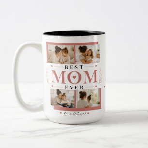 Best Mom Ever Photo Mug Personalized with Message