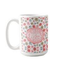 Best Mom Ever Pink Floral