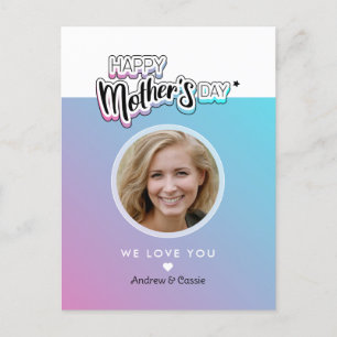 Best mom ever postcard