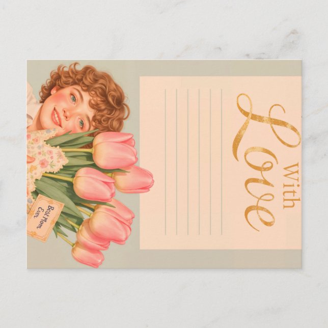 Best Mom ever Postcard (Front)