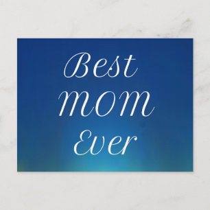Best Mom Ever postcard