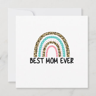 Best Mom Ever Rainbow