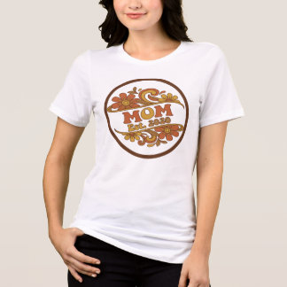 Best Mom Ever Retro Vintage Mother’s Day T-Shirt Tri-Blend Shirt