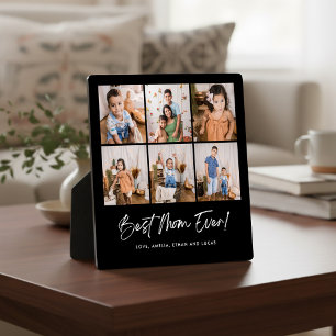 Best Mom Ever Six Photo Plaque