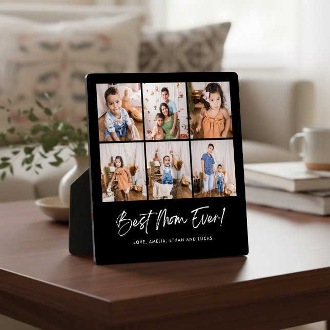 Best Mom Ever Six Photo Plaque (Creator Uploaded)