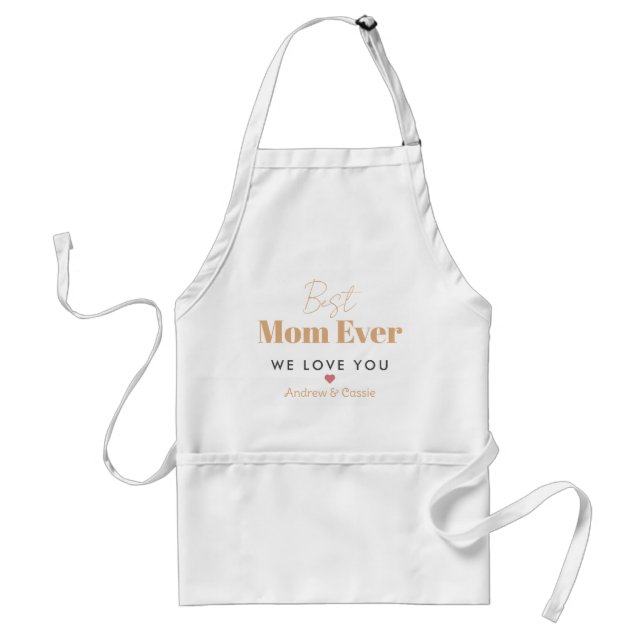 Best mom ever standard apron (Front)