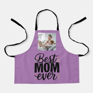 Best Mom Ever Stylish Happy Mother's Day Apron