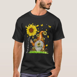 Best Mom Ever Sunflower Gnome  Cute Mother s Day T-Shirt