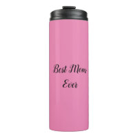 Best mom ever text pink