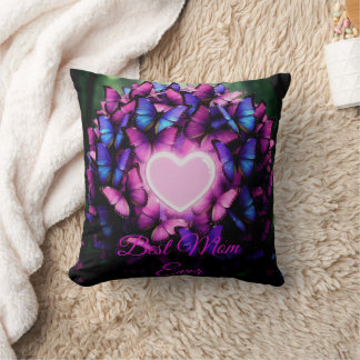 Best Mom Ever  Throw Pillow