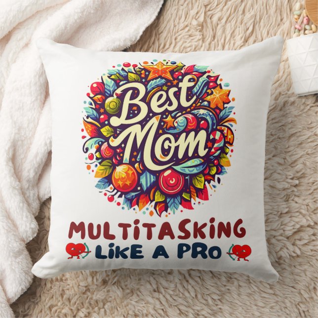 Best mom ever throw pillow (Blanket)