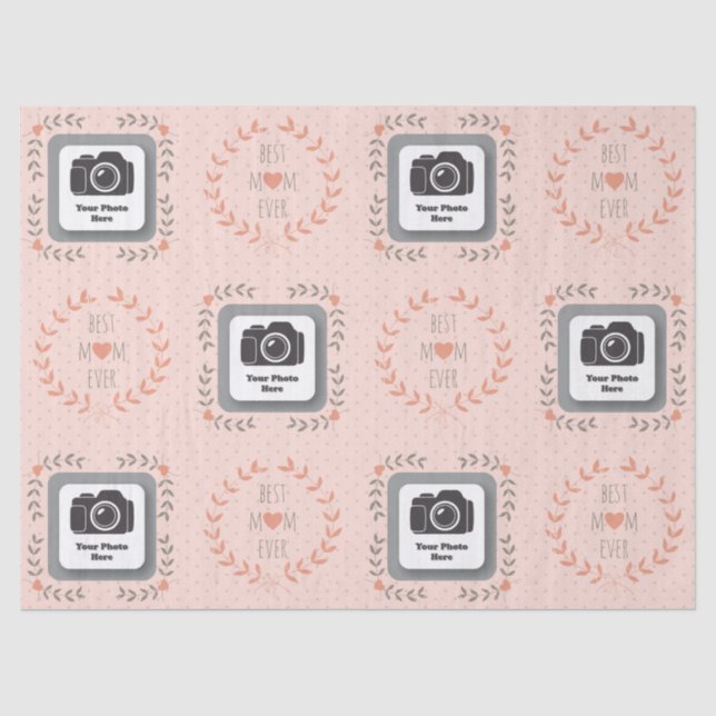 Best Mom Ever Tissue Paper (Front)