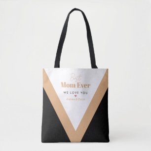 Best mom ever tote bag