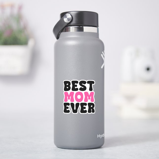 Best Mom Ever Typhography (HydroFlask)