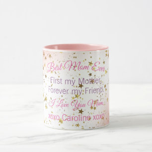 Best Mom Ever Typography Quote Modern Mothers Day Mug