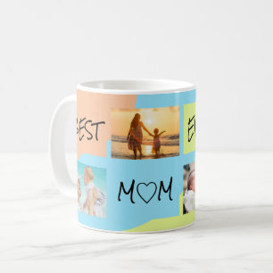 Best MOM ever We LOVE you Photo Collage Coffee Mug