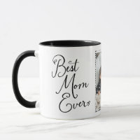 Best Mom Ever Whimsical 1 Photo Mug