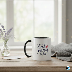 Best Mom Ever With Mom Photo, Mother's Day Gifts Mug