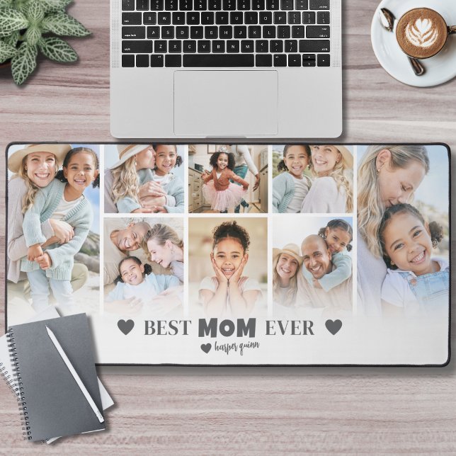 Best Mom Family Photos Desk Mat (Best Mom Family Photos Desk Mat)