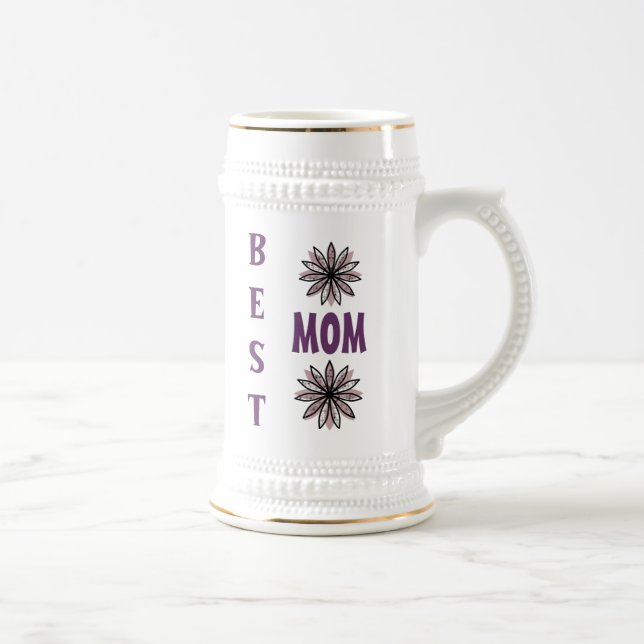 Best Mom Gift stein (Right)