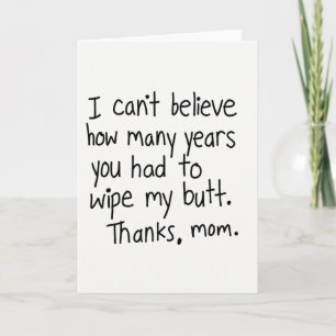 Best Mom Hand Lettered Card