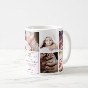 Best Mom Happy 1st Mother's Day 9 Photo Mug