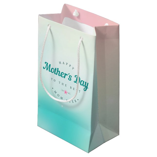Best Mom Happy Mother's Day | Gift Bag (Front Angled)