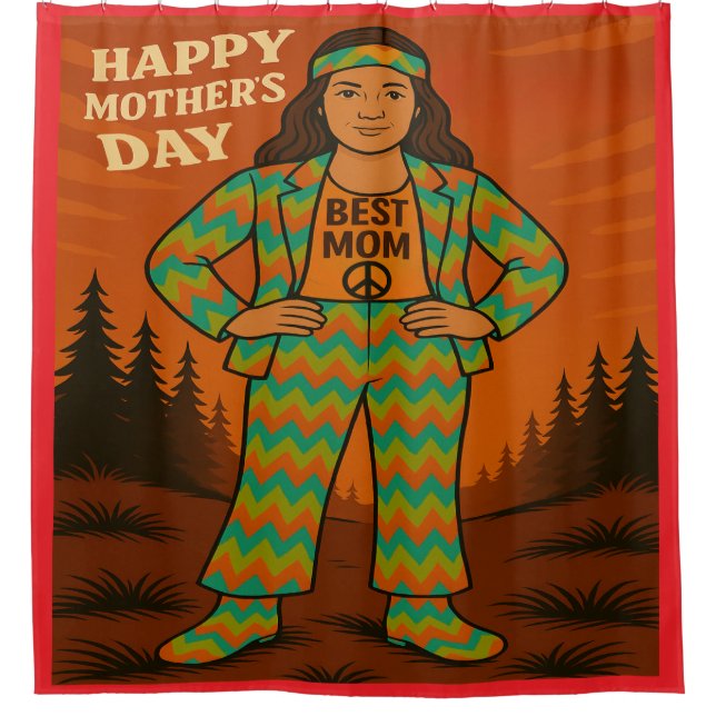 Best Mom Hippie (Front)