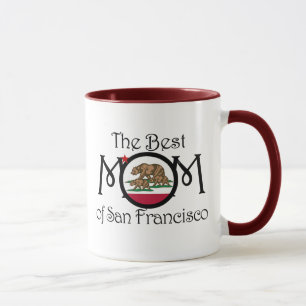 Best Mom In San Francisco with two cubs 11oz mug