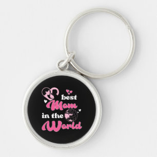Best Mom In The World Mother's Day Keychain
