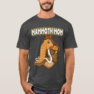 Best Mom in the World Mothers Day Mother Mammoth f T-Shirt
