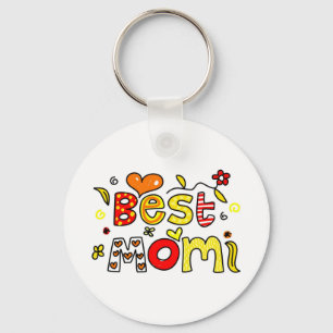 Best Mom Keychain
