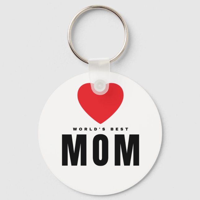 Best mom keychain gift for mother's day (Front)