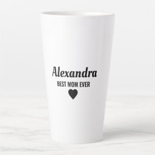 Best Mom Latte Mug