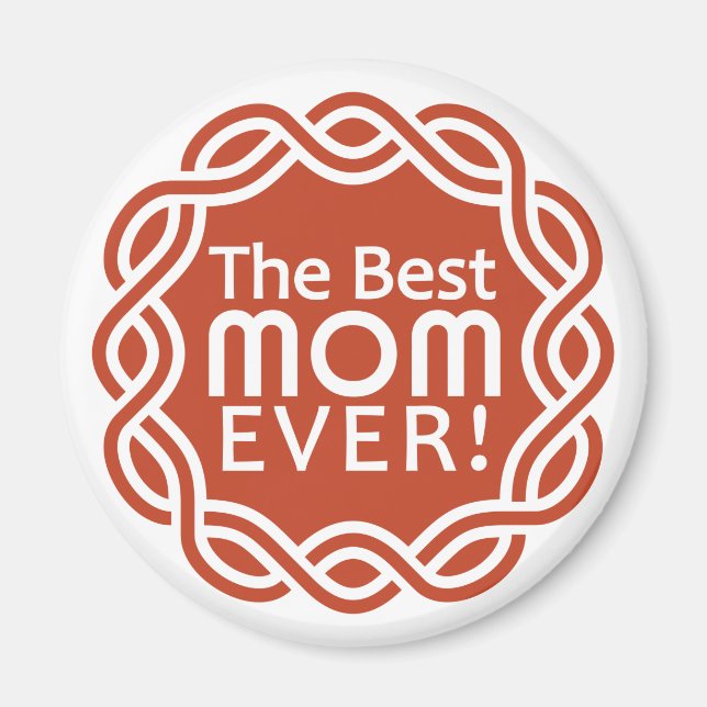 BEST MOM magnet (Front)