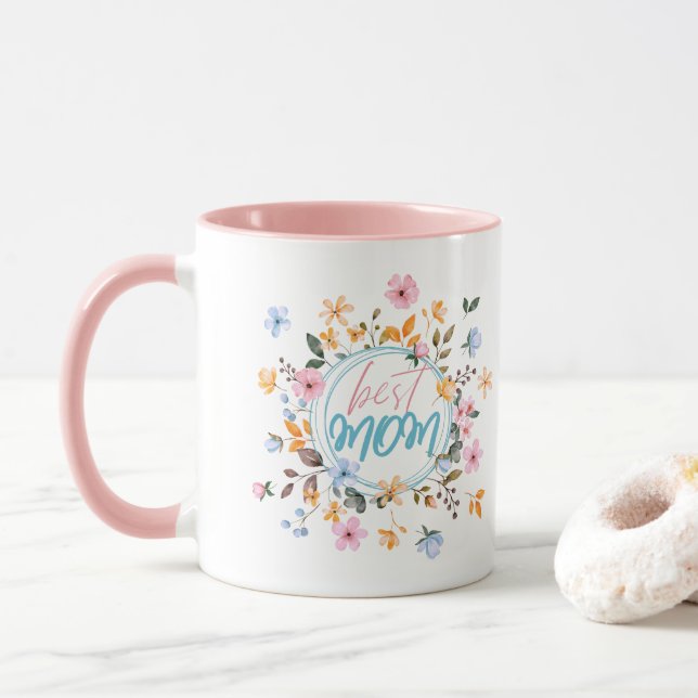 Best mom mama mother mug (With Donut)
