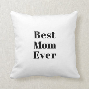 Best Mom, Mother's Day, Mother stylish Throw Pillow