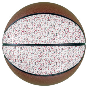 Best Mom Penguin Christmas pattern Basketball