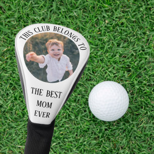 Best Mom Photo Golf Head Cover