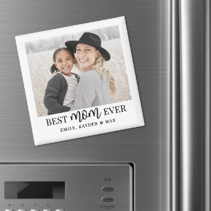 Best Mom Photo Magnet