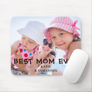 Best Mom Photo Mouse Pad