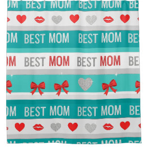 Best Mom Pop Art Hearts & Bows Retro