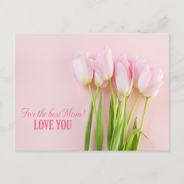 Best Mom Postcard (Front)