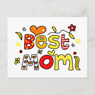 Best Mom Postcard