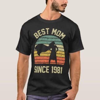 Best Mom Since 1981 Mom Mama Mommy Gifts Mothers D T-Shirt