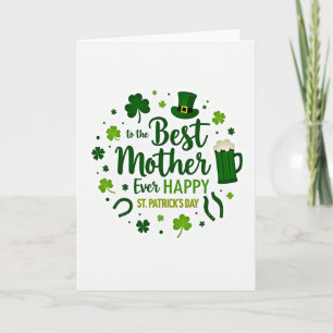 Best Mom St Patricks Day Card
