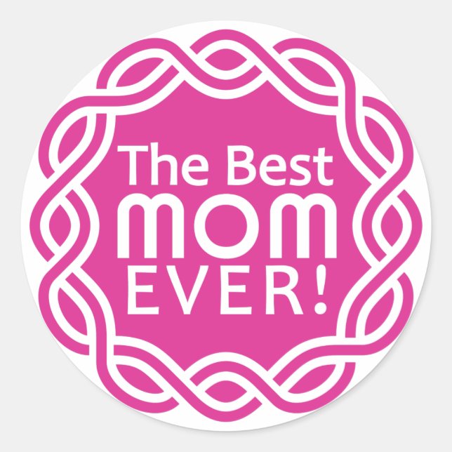 BEST MOM stickers (Devant)