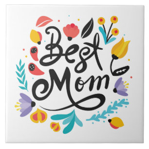 Best Mom Tile Trivet